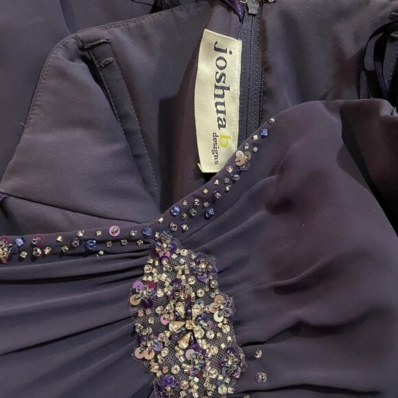 Joshua B Designs Women's Formal Dress with Sheer Shawl - Size 8 (check details) - Picture 8 of 8